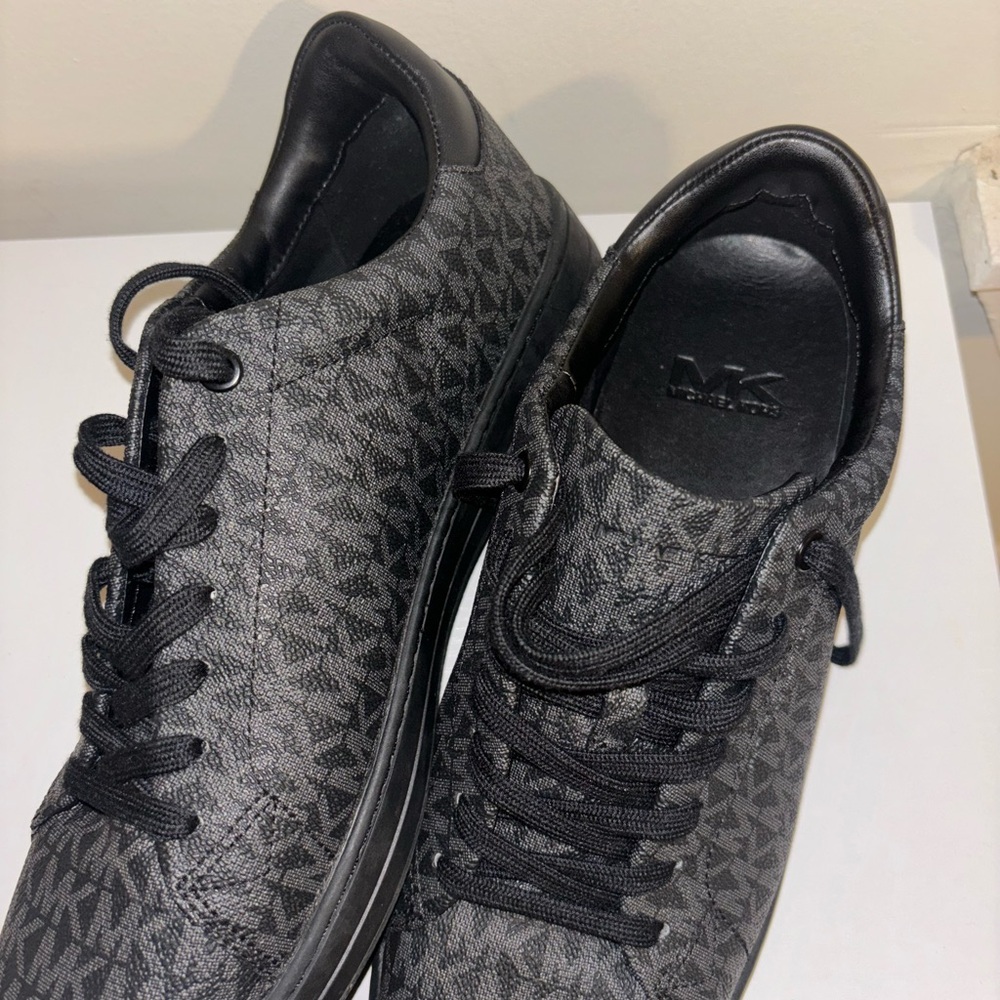 Michael Kors Black Patterned Men's Shoes
